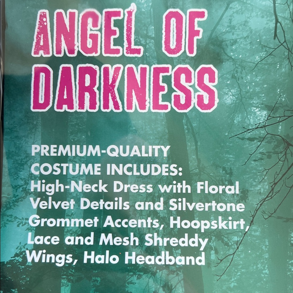 Spirit Halloween | Angel Of Darkness girls costume - Picture 12 of 12